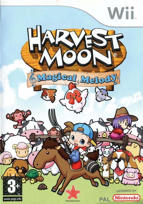 Solve mysteries and uncover hidden treasures in Wii Harvest Moon Magical Melody